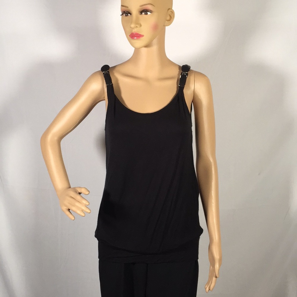 Black Kenar tank top